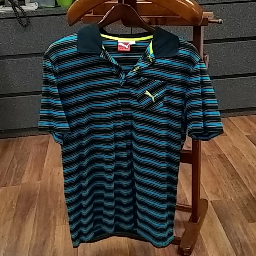 Men's Puma Polo shirt striped